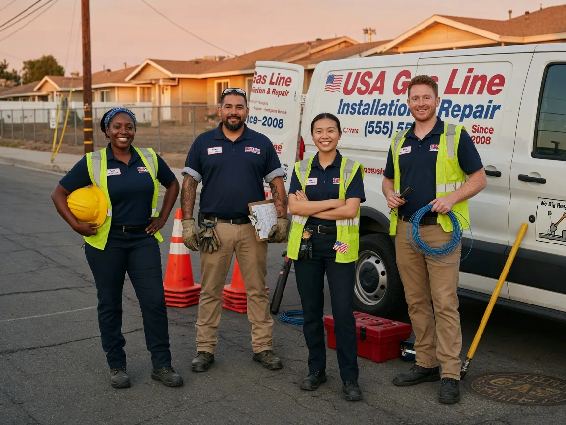 Gas Line Installation company in Trufant, MI